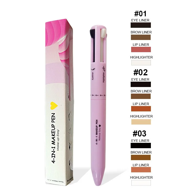 Beauty Makeup Drawing - 4 в 1, карандаш для бровей,