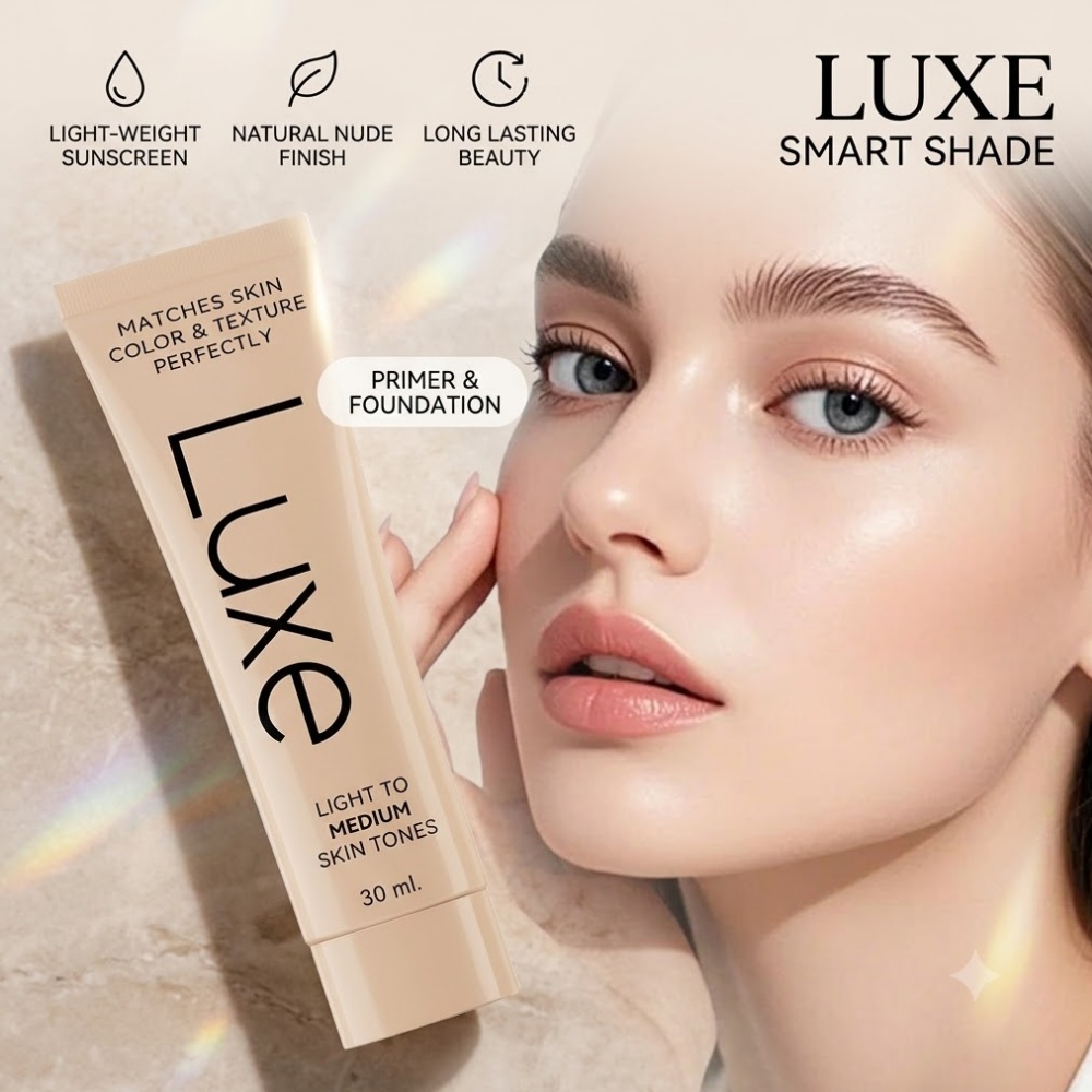 Beauty Makeup Foundation - Умная адаптирующаяся жидкая основа LUXE: легкий