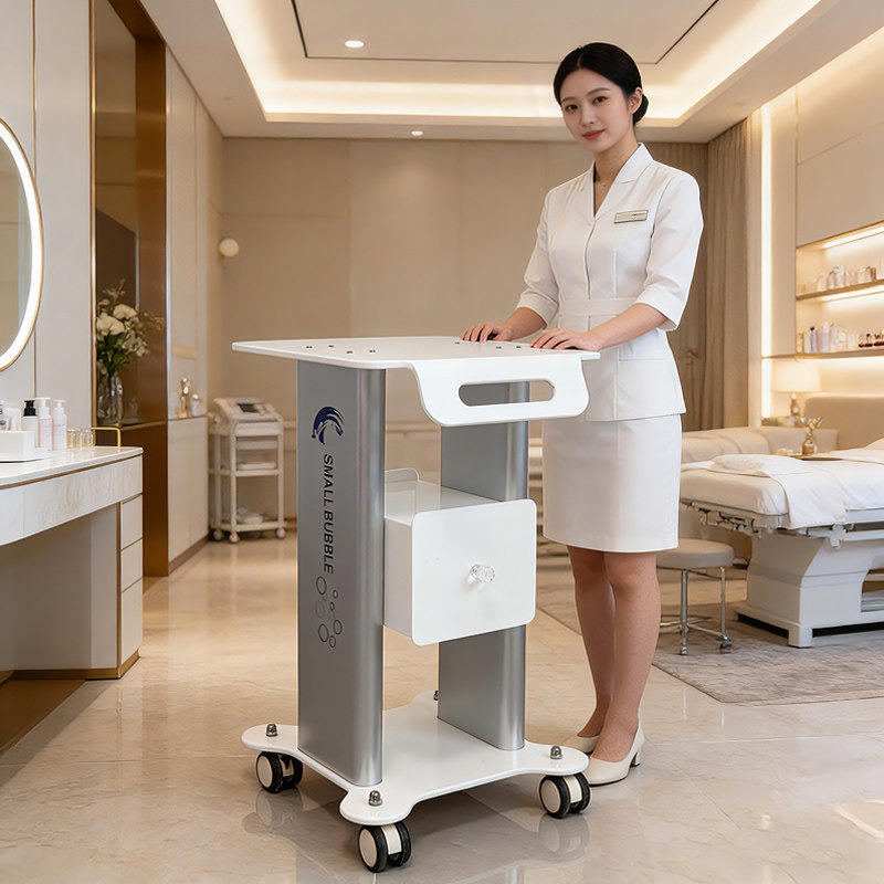 Beauty Makeup Trolley - Тележка-органайзер для салона красоты на колесах,