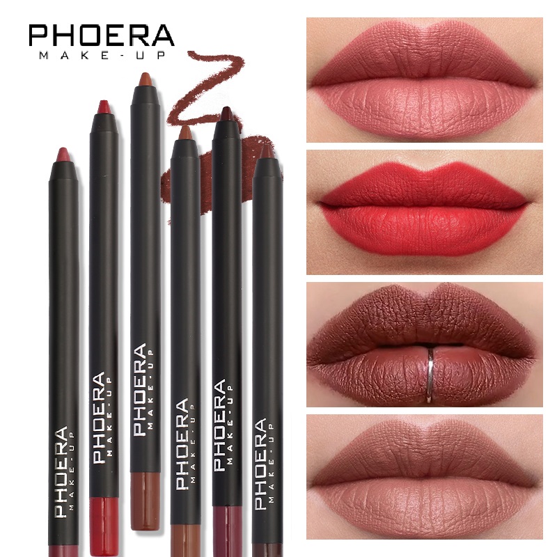 Lip Liner Pencil - 13-цветная губная помада, модная портативная подводка
