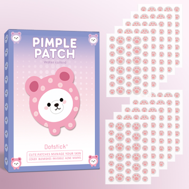Just Beauty Makeup - Пластырь Cute Bear Paw Pimple =