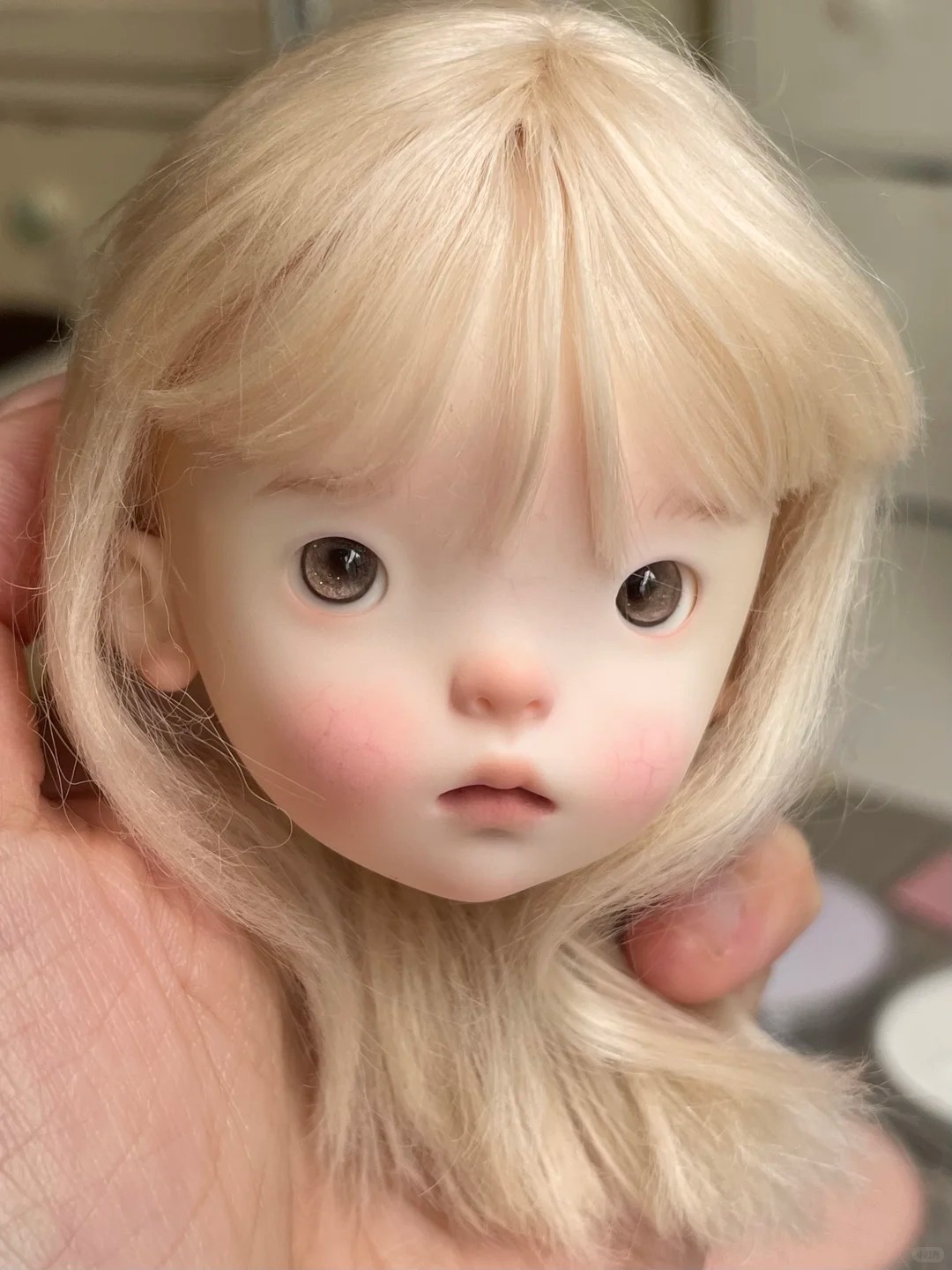 Just Beauty Makeup - Новая голова для куклы BJD 1/6