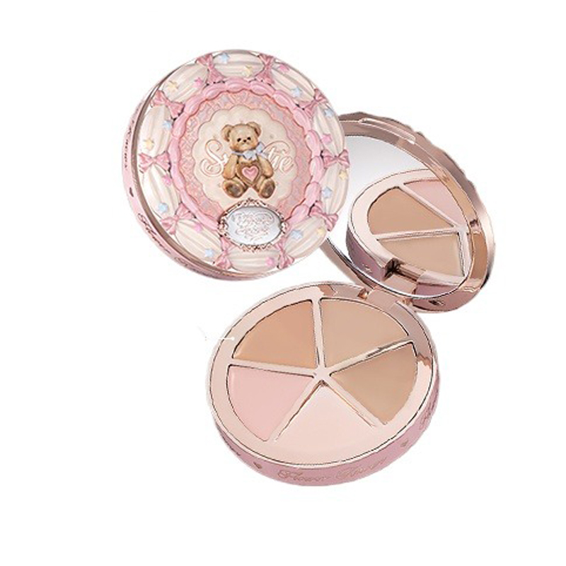 Fenty Beauty Makeup Highlighter - FLOWER KNOWS THE SWEETIE BEAR 4-цветный