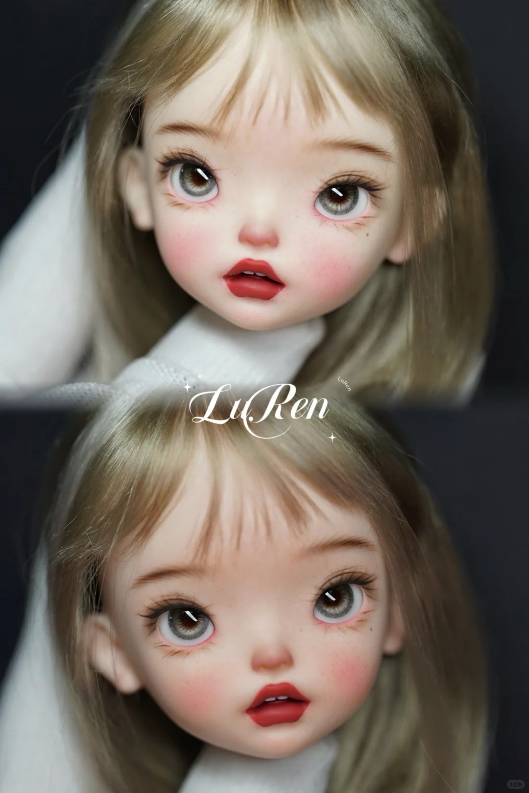 Just Beauty Makeup - 1/6 масштаб SD BJD кукла голова