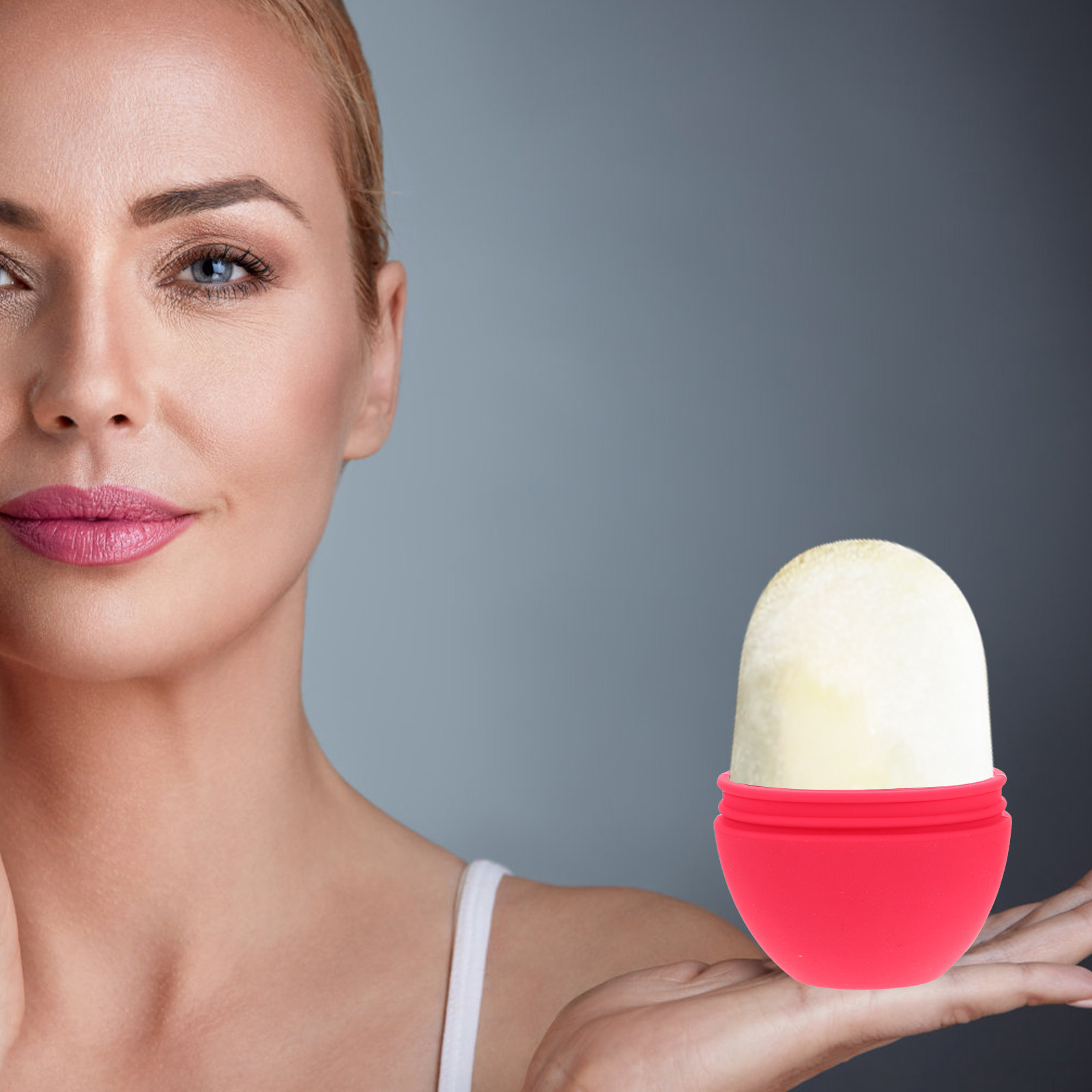 Face Massager - Силиконовая форма для льда для лица,