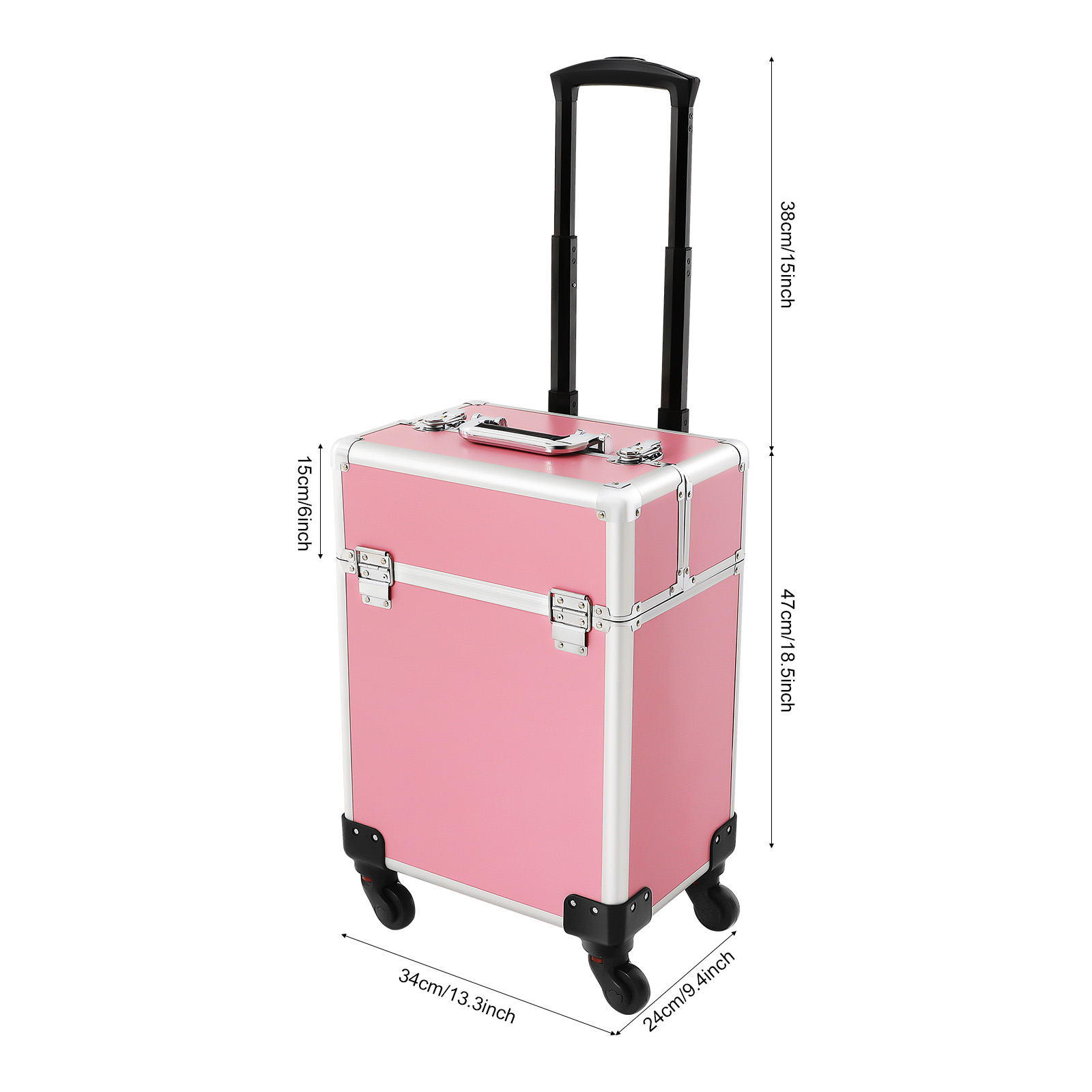 Косметический чемодан-тележка  – обзор и цена Beauty Makeup Trolley