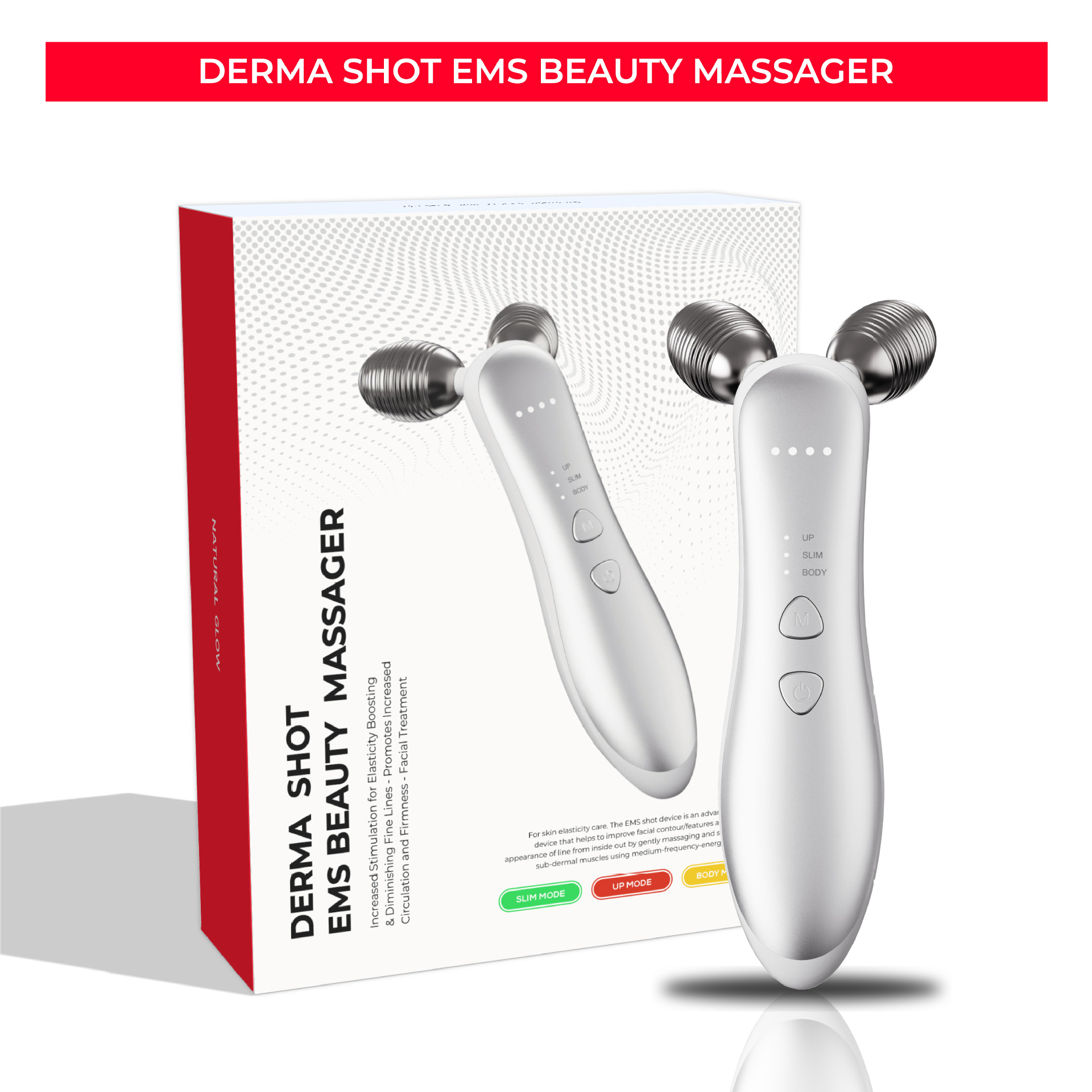 Новый микротоковый роликовый м – обзор и цена Face Massager