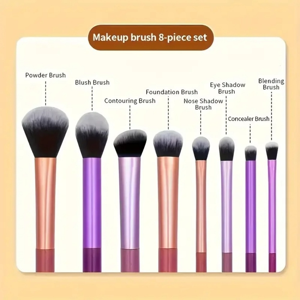 Набор из 8 кистей для макияжа, – обзор и цена Huda Beauty Makeup Brush Set