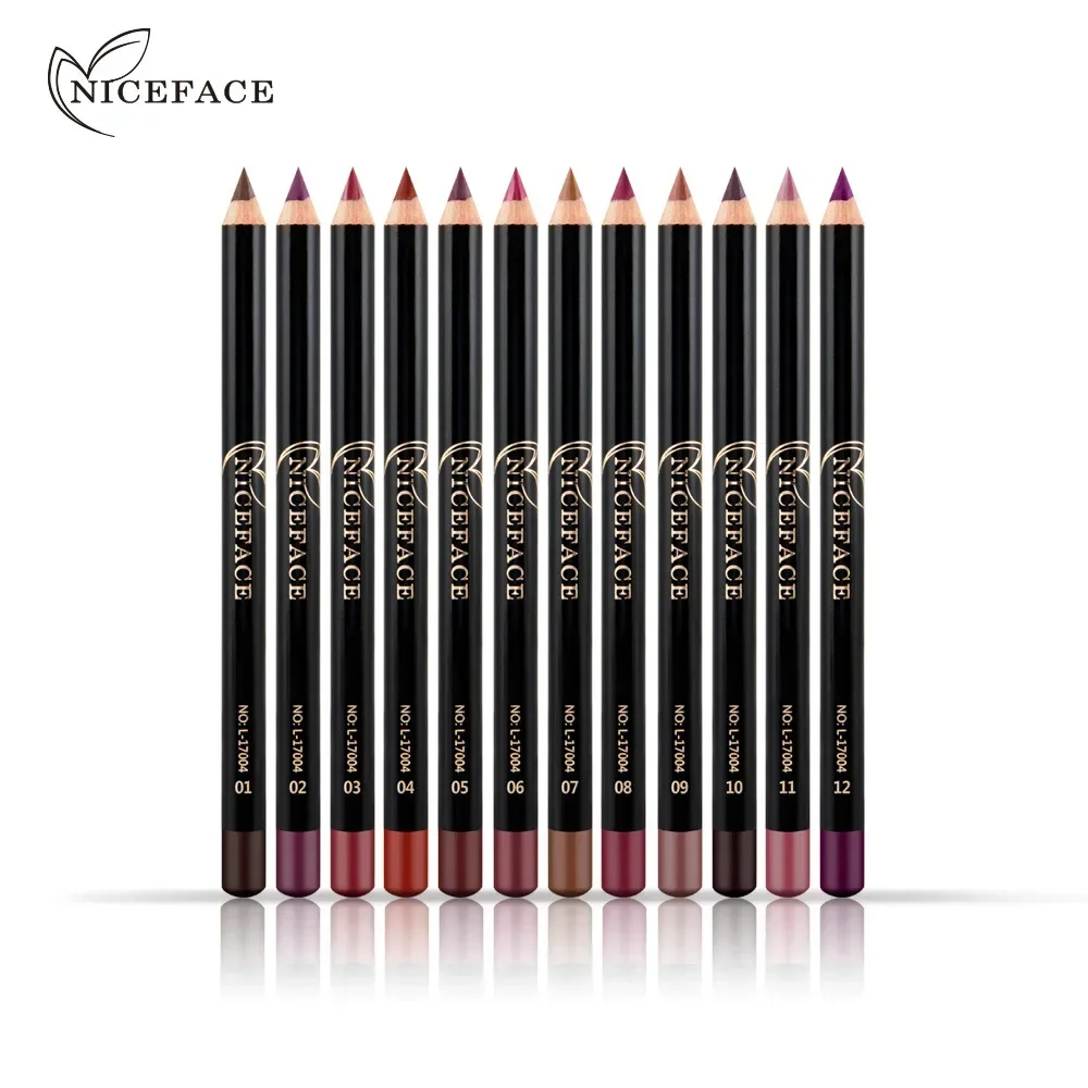 Матовая помада-карандаш NICEFA – обзор и цена Lip Liner Pencil