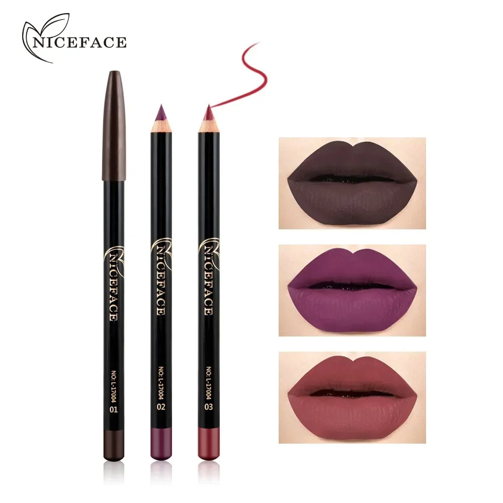 Матовая помада-карандаш NICEFA – обзор и цена Lip Liner Pencil