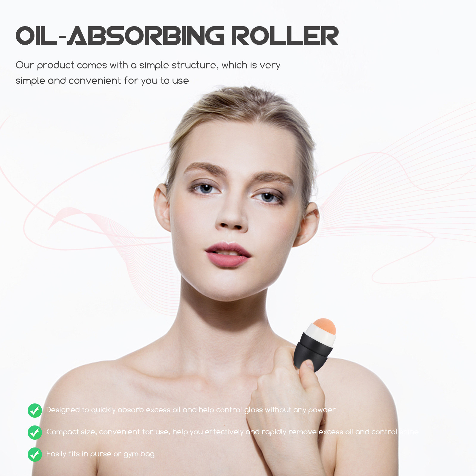 Роликовый массажер для лица от – обзор и цена Face Massager