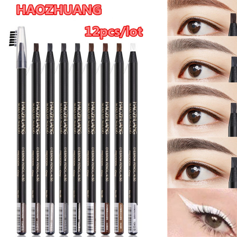 12 шт., белый карандаш для бро – обзор и цена Beauty Makeup Drawing