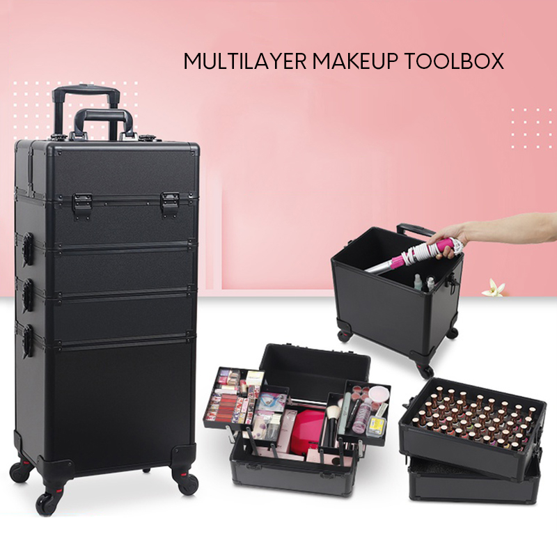 Модный женский косметический ч – обзор и цена Beauty Makeup Trolley