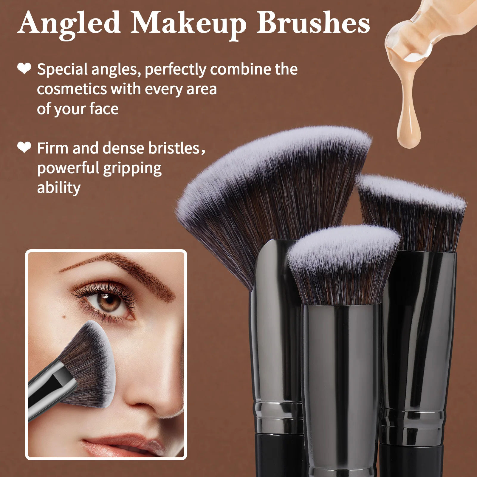 MAANGE профессиональная Подаро – обзор и цена Huda Beauty Makeup Brush Set