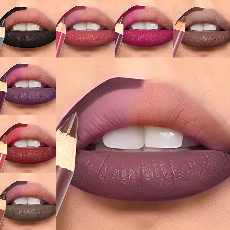 Темно-коричневый водостойкий м – обзор и цена Lip Liner Pencil