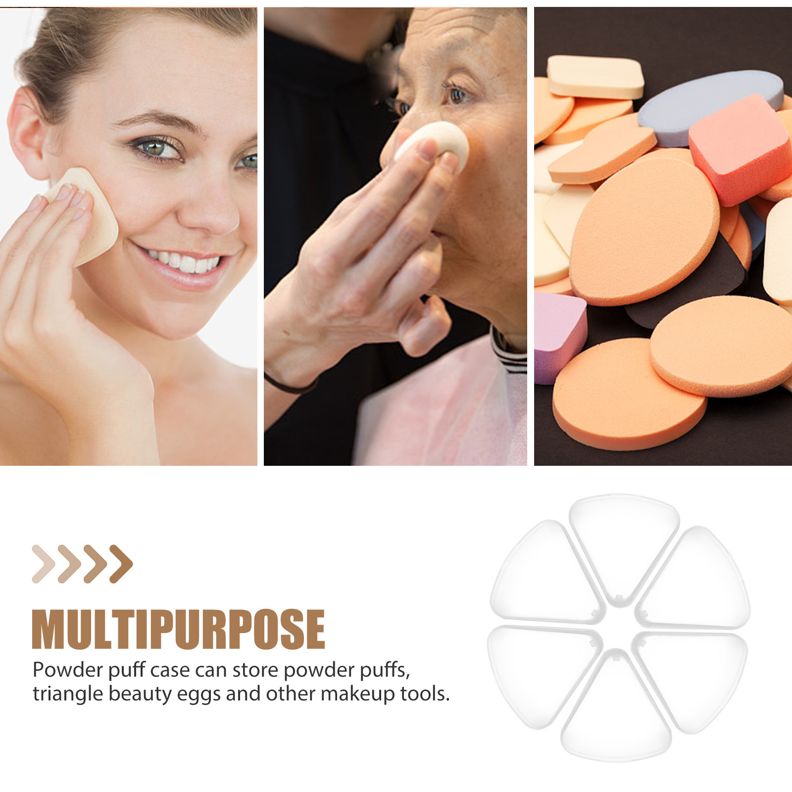 Набор из 6 футляров для треуго – обзор и цена Beauty Makeup Organizer