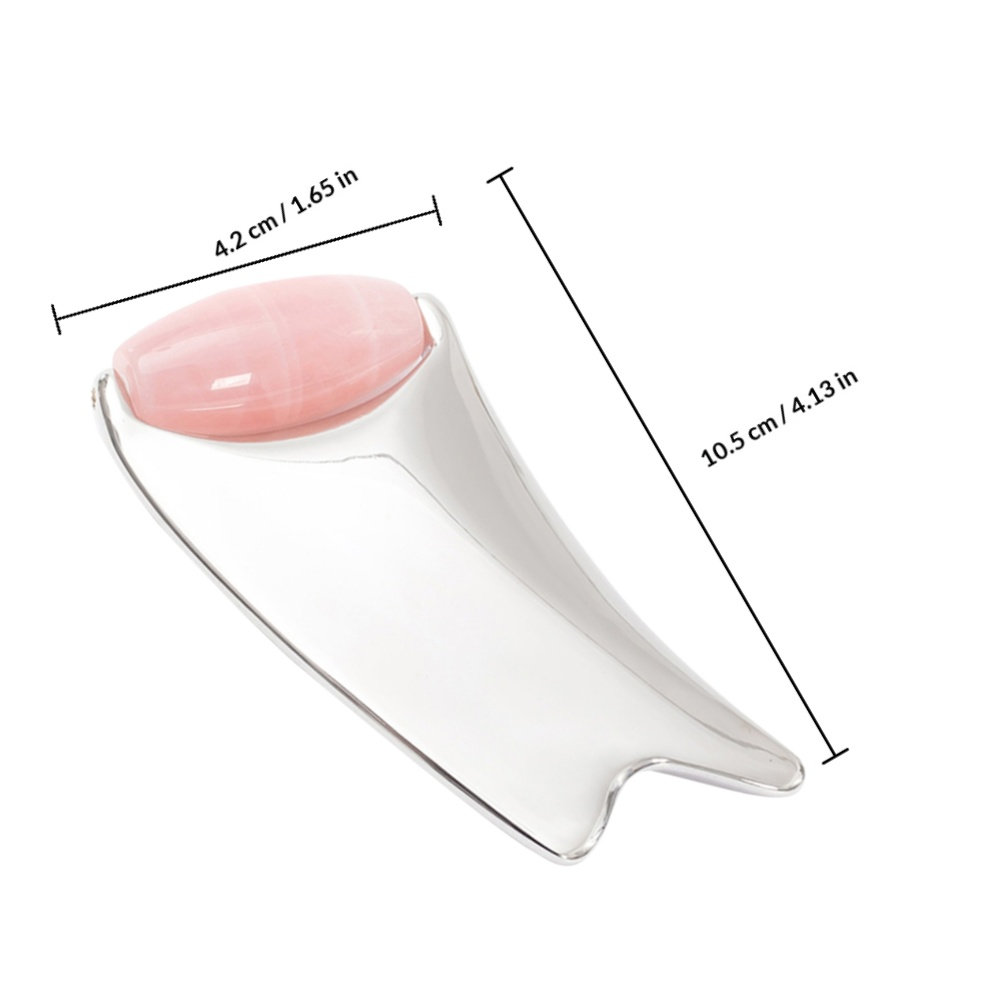 Металлический скребок Гуаша из – обзор и цена Face Massager