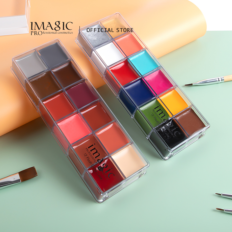 IMAGIC 12 цветов, боди-арт для – обзор и цена Beauty Makeup Drawing
