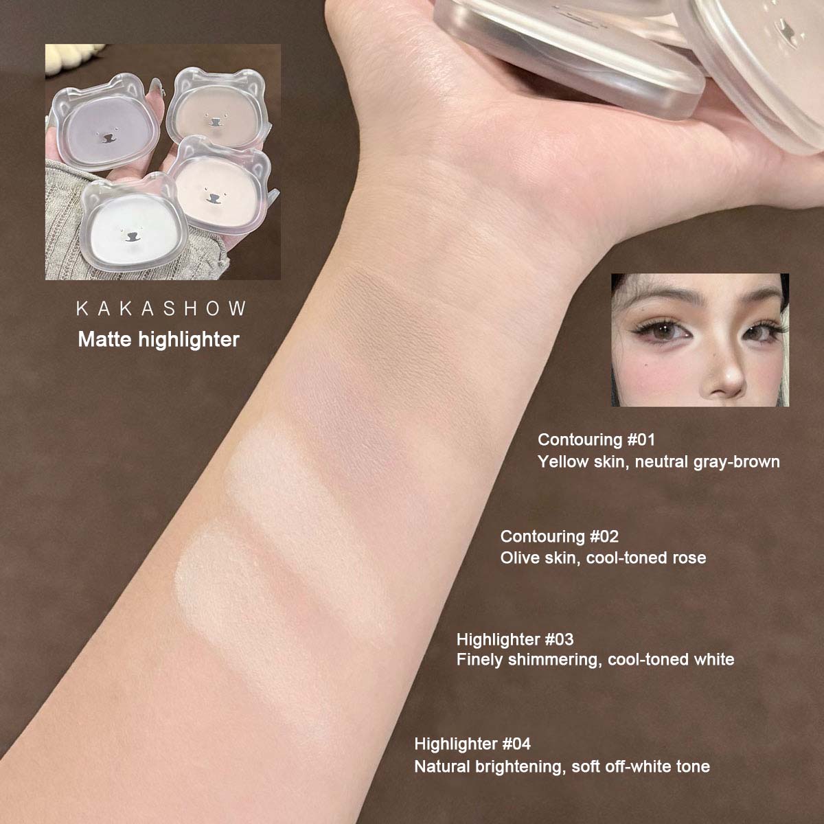 Матовый хайлайтер Kakashow, ше – обзор и цена Fenty Beauty Makeup Highlighter