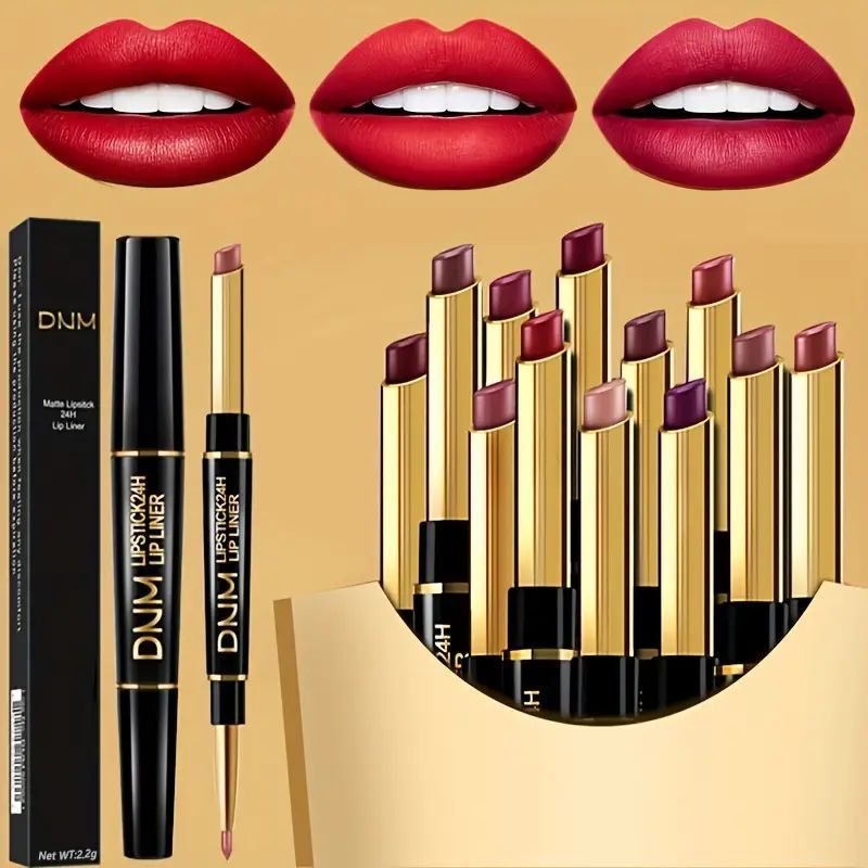 12-цветная двусторонняя губная – обзор и цена Lip Liner Pencil