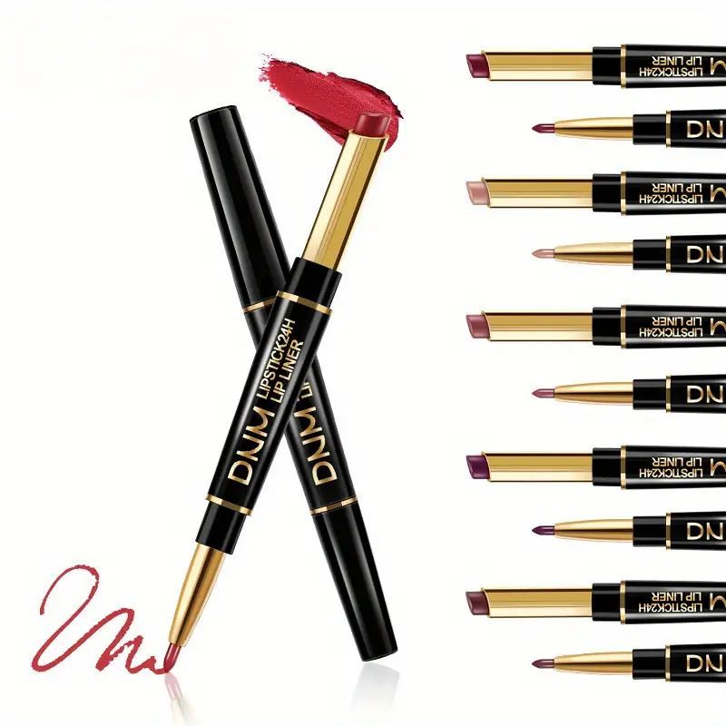 12-цветная двусторонняя губная – обзор и цена Lip Liner Pencil