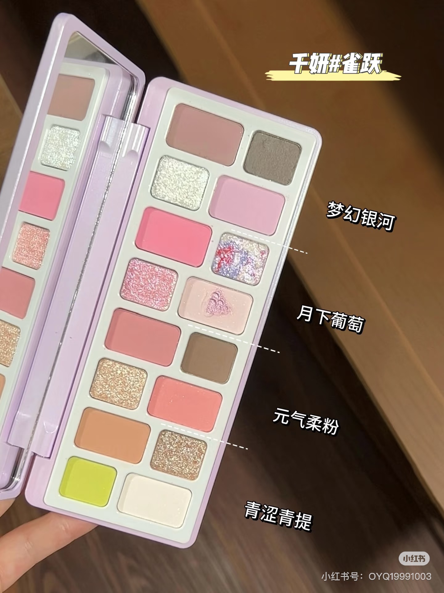 Cheeryep QianYan 16-цветная па – обзор и цена Eyeshadow Palette