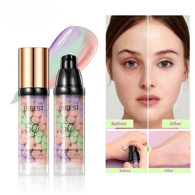 Трехцветный крем-праймер для л – обзор и цена Beauty Makeup Foundation