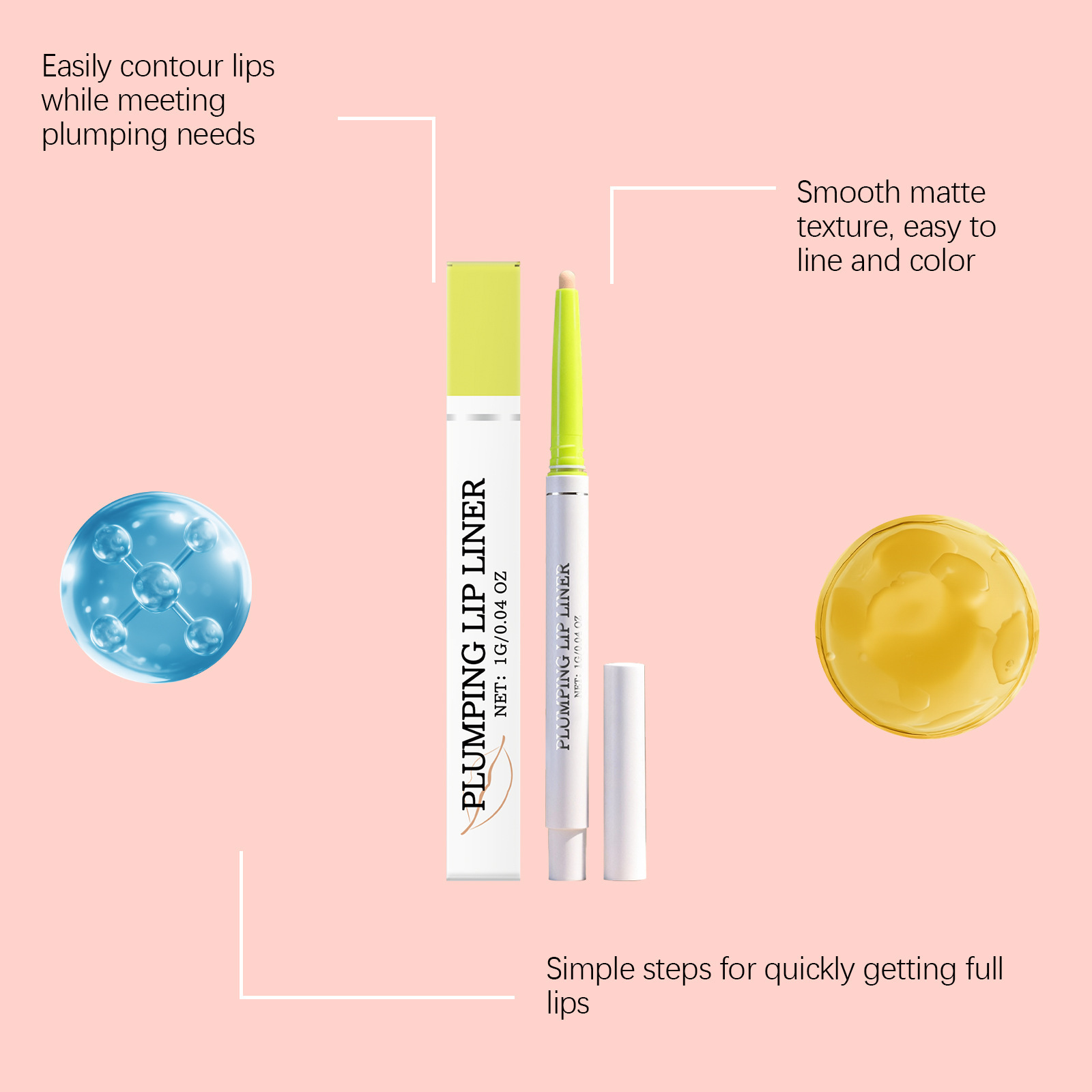 Матовый карандаш для губ с эфф – обзор и цена Lip Liner Pencil