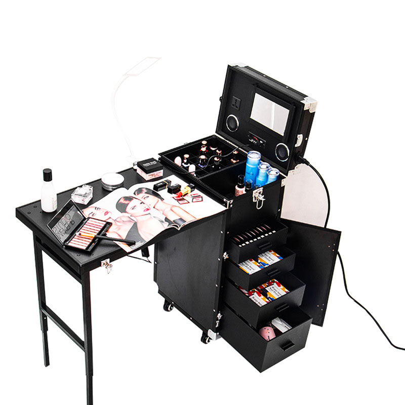 Профессиональный кейс для маки – обзор и цена Beauty Makeup Trolley