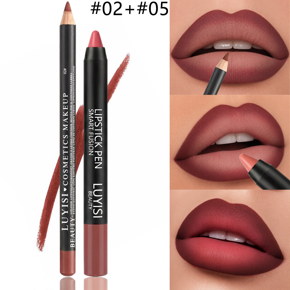 Набор для макияжа губ, 2 шт./к – обзор и цена Lip Liner Pencil