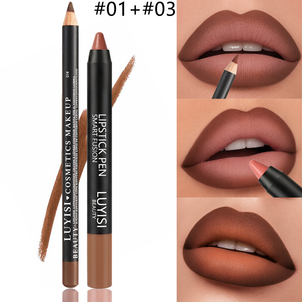 Набор для макияжа губ, 2 шт./к – обзор и цена Lip Liner Pencil