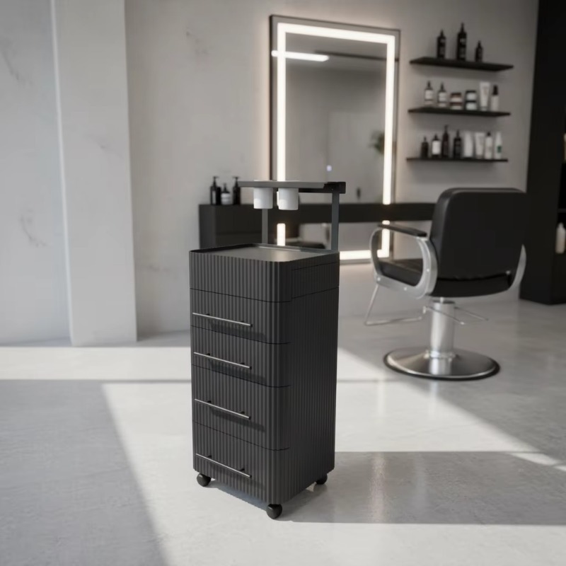 Простой и стильный шкаф-тележк – обзор и цена Beauty Makeup Trolley