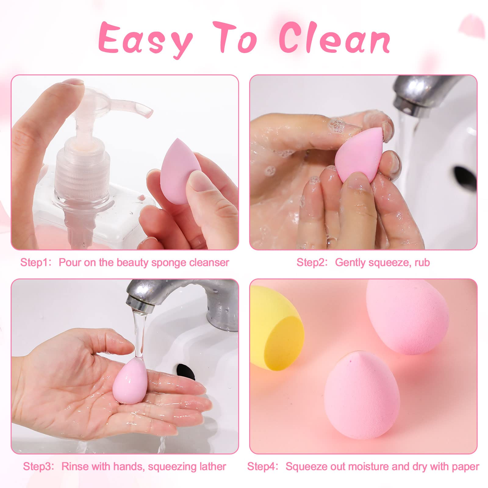 Набор из 15 спонжей для макияж – обзор и цена Beauty Blender In Makeup