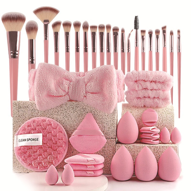 40 шт., комбинированный набор  – обзор и цена Huda Beauty Makeup Brush Set