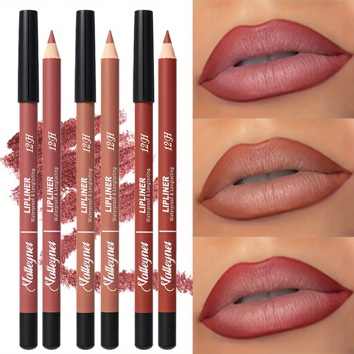 3-цветные матовые карандаши дл – обзор и цена Lip Liner Pencil