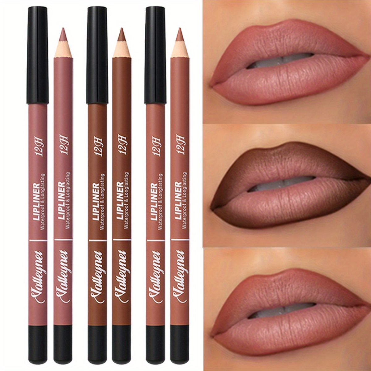 3-цветные матовые карандаши дл – обзор и цена Lip Liner Pencil